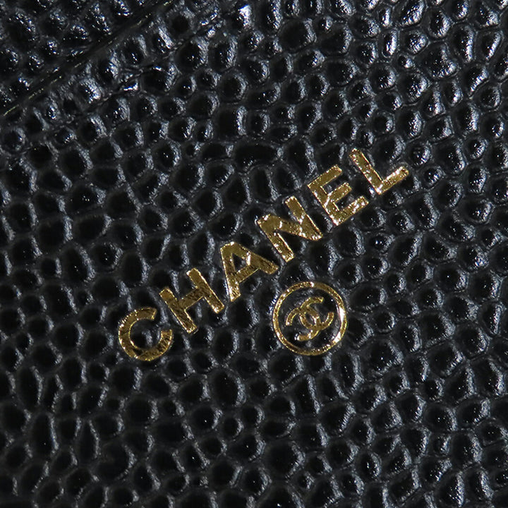 Chanel Classic Caviar à rabat Portefeuille