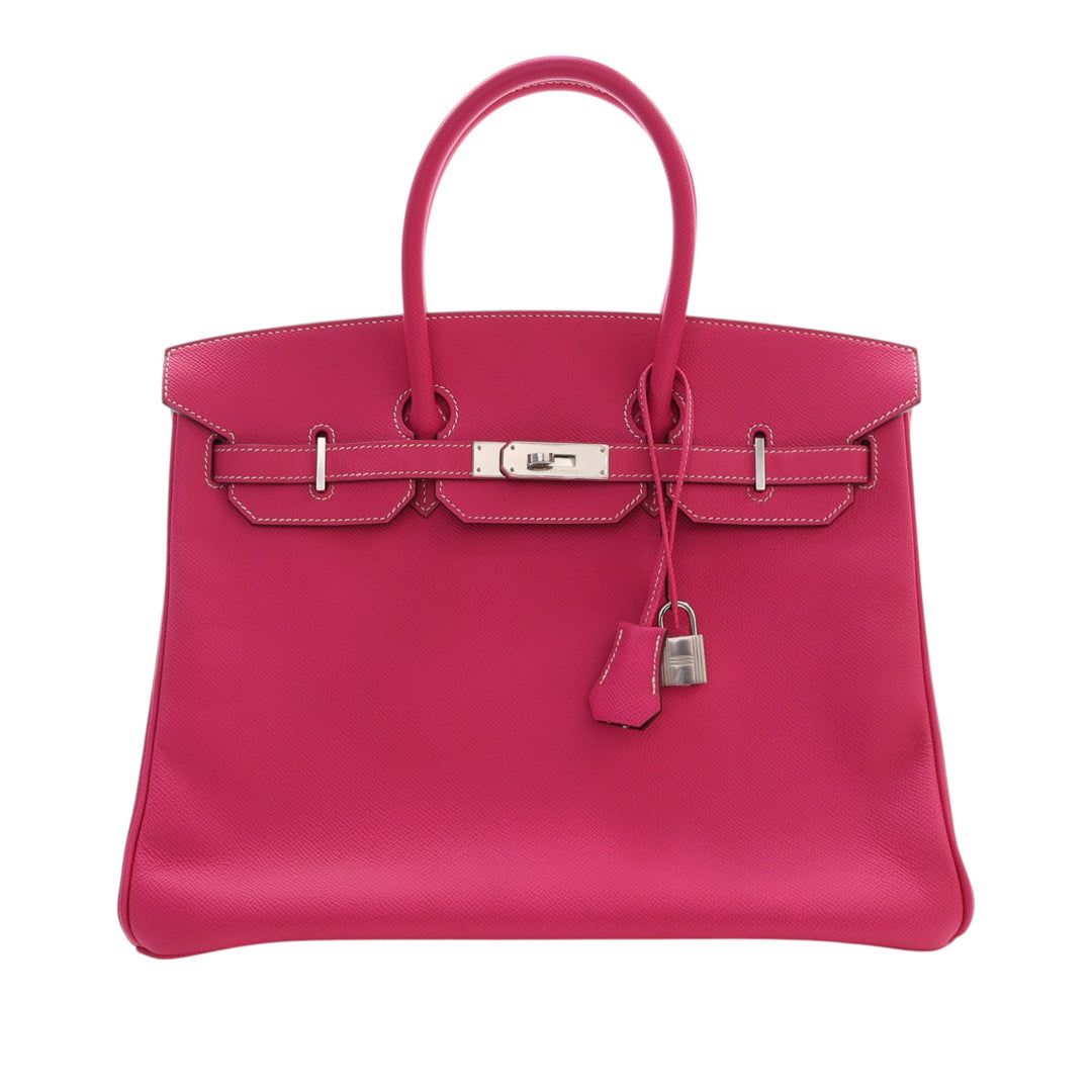 Hermès Epsom Candy Verso Birkin Retourne 35