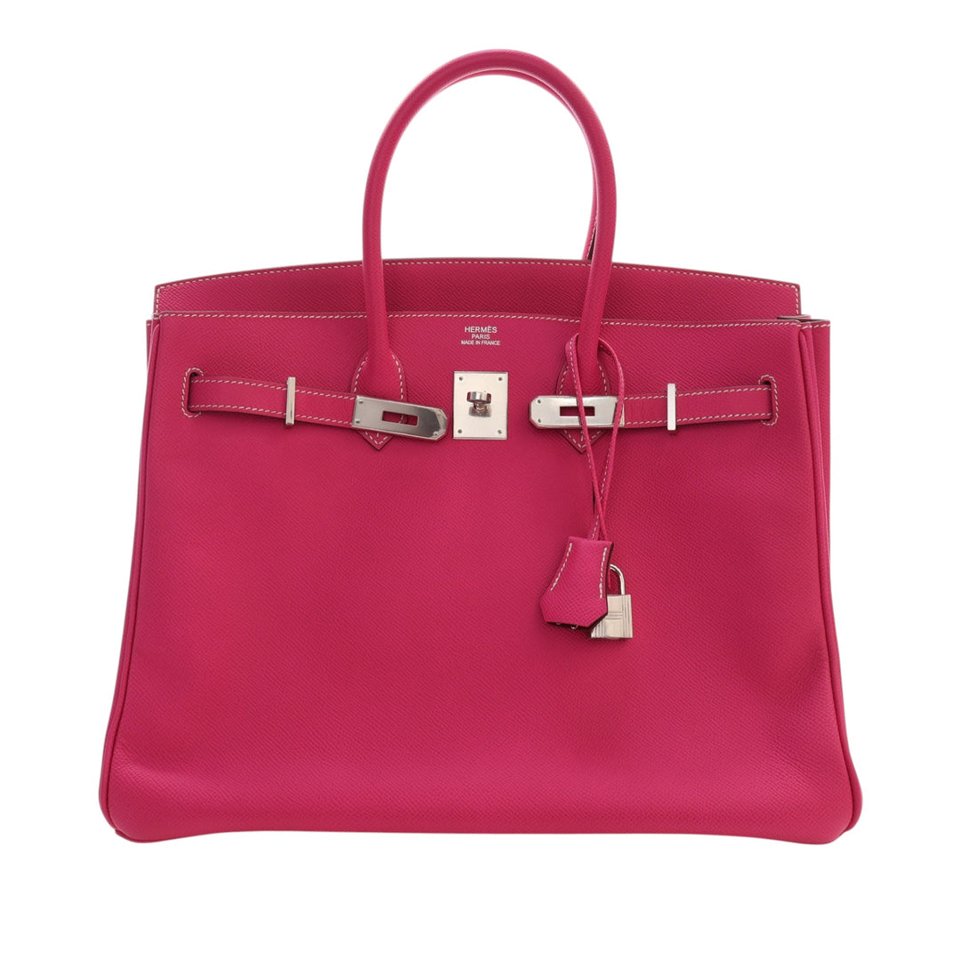 Hermès Epsom Candy Verso Birkin Retourne 35