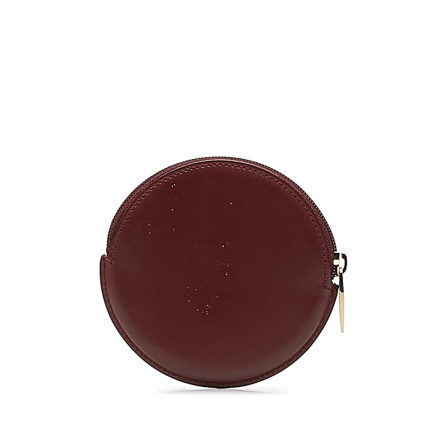 Must de Cartier Leather Coin Pouch Red - Gaby Paris