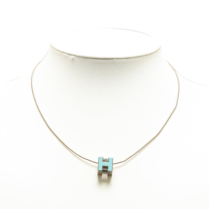 Cage dH Cube Necklace Silver - Gaby Paris