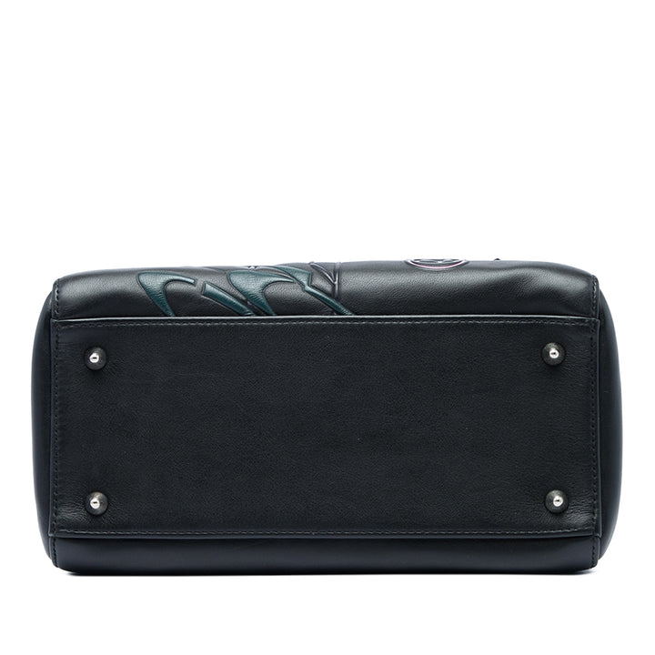 Dior Paradise Lady Dior Moyen Cuir de veau Noir – vue 3 – GABY PARIS