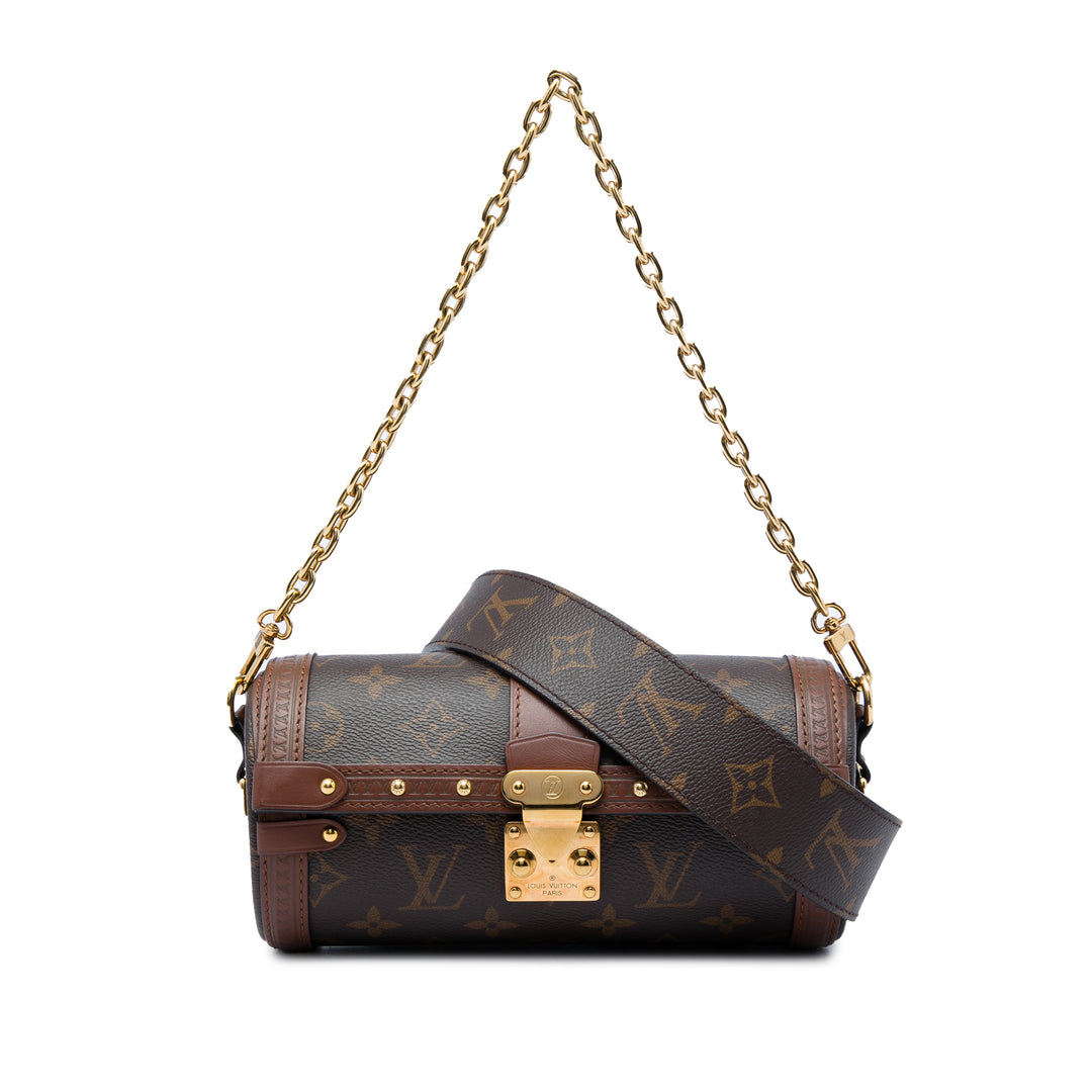 Louis Vuitton Sac à main Papillon Trunk Monogram Marron – vue principale – GABY PARIS