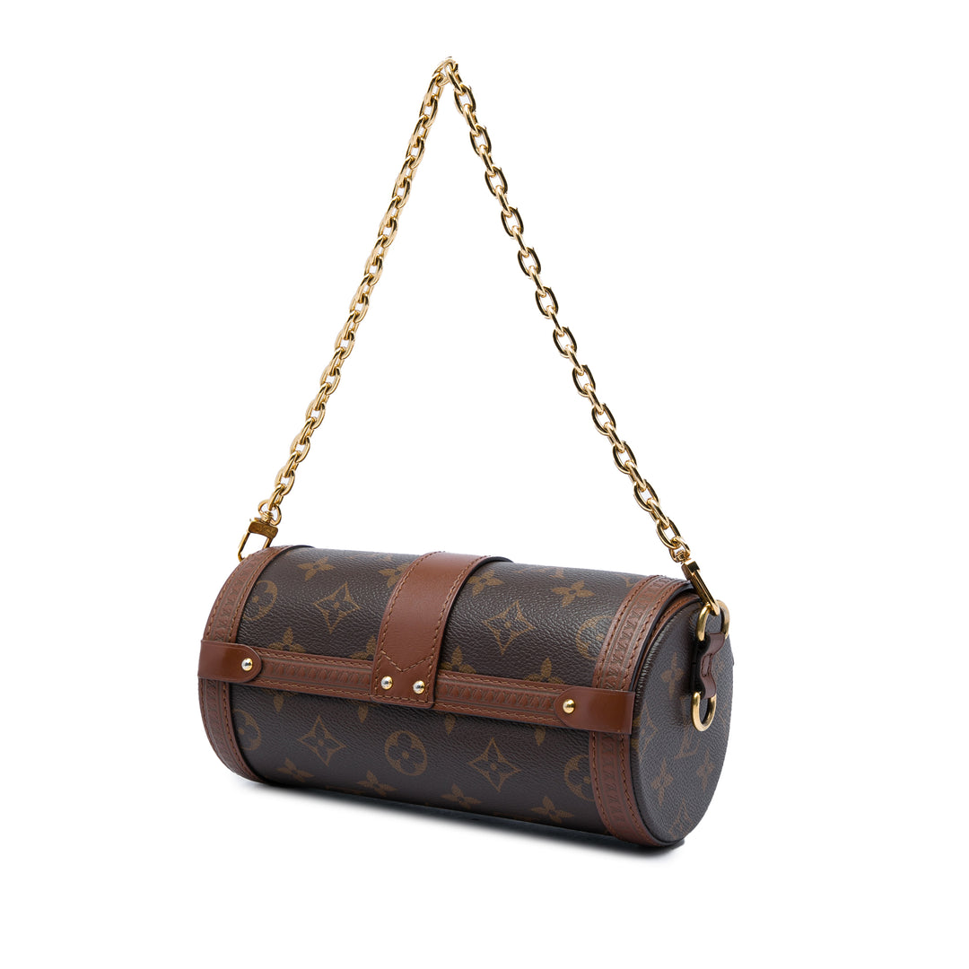 Louis Vuitton Sac à main Papillon Trunk Monogram Marron – vue 2 – GABY PARIS