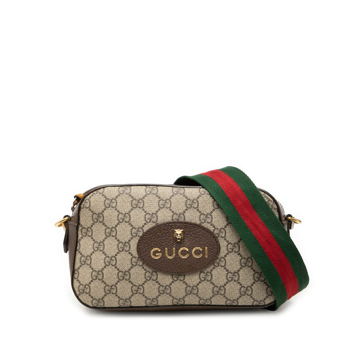Gucci GG Supreme Web Neo Vintage Sac porté croisé