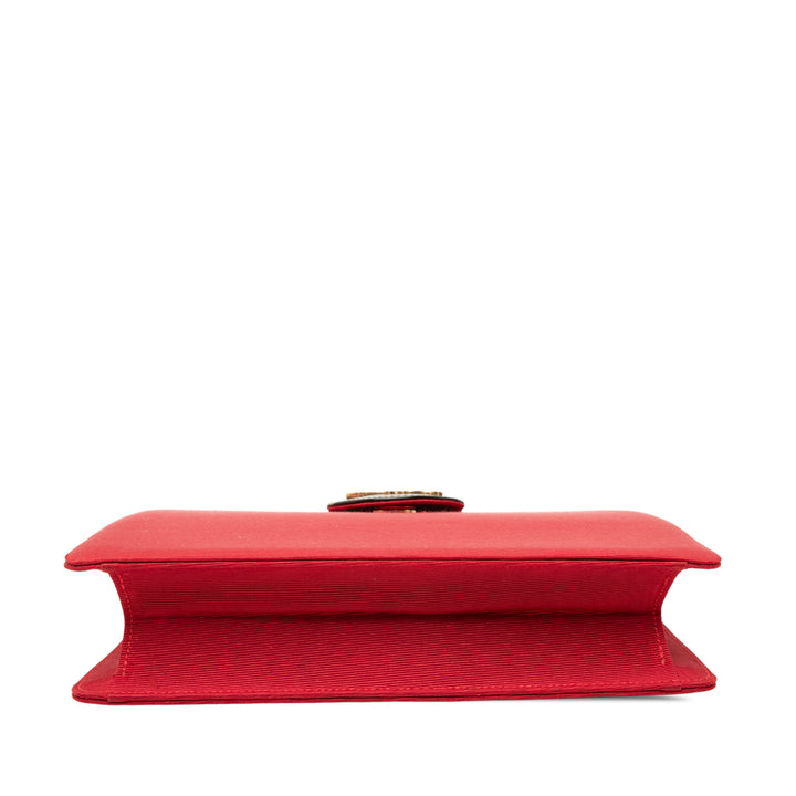 Dior Sac bandoulière Cristal Orné Logo Rouge – vue 3 – GABY PARIS