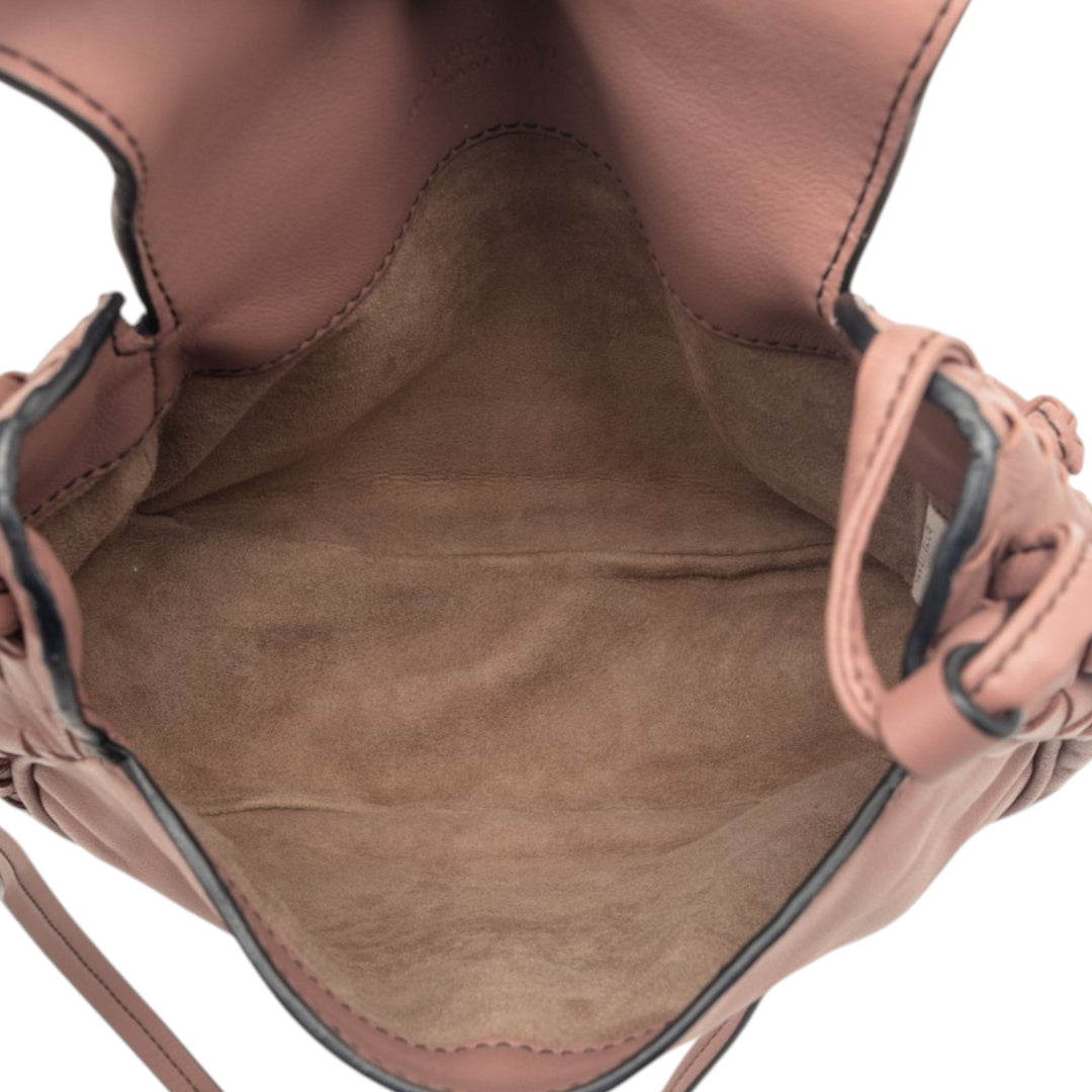 Bottega Veneta Small Intrecciato à finitions Nappa Nodini à rabat