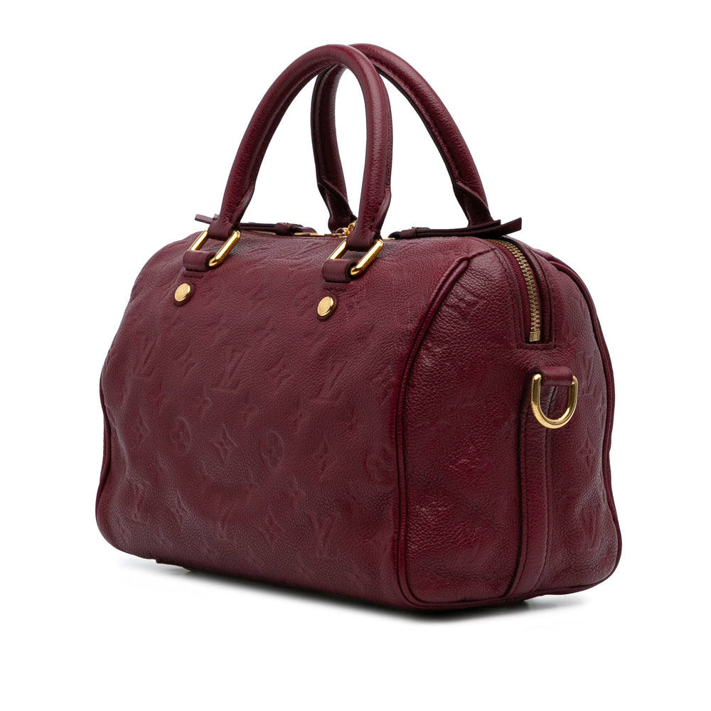 Monogram Empreinte Speedy Bandouliere 25 Red - Gaby Paris