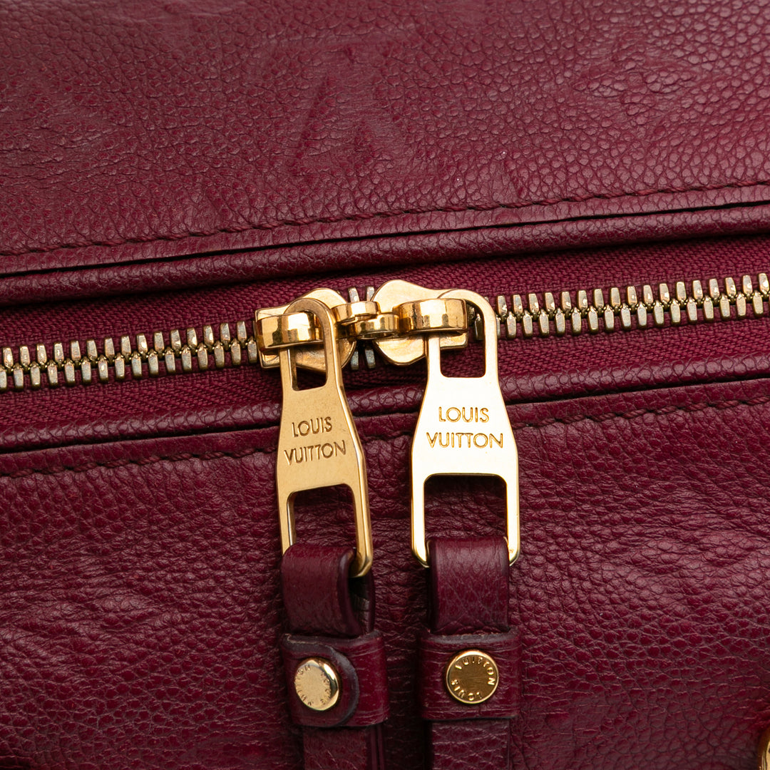 Monogram Empreinte Speedy Bandouliere 25 Red - Gaby Paris