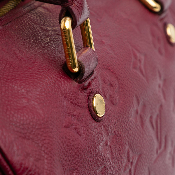 Monogram Empreinte Speedy Bandouliere 25 Red - Gaby Paris
