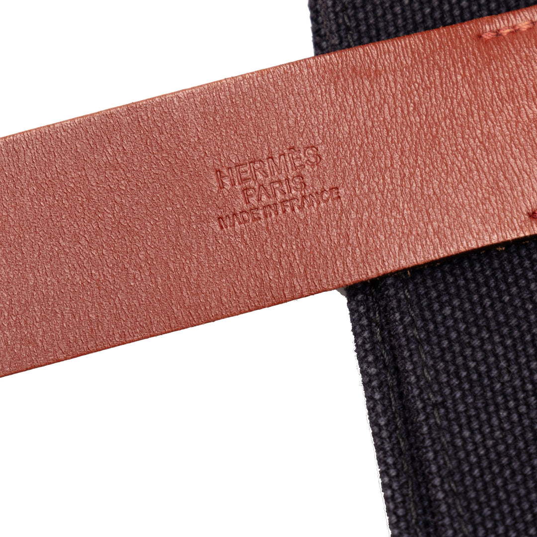 Hermès Etriviere Cabas Bleu – vue 5 – GABY PARIS
