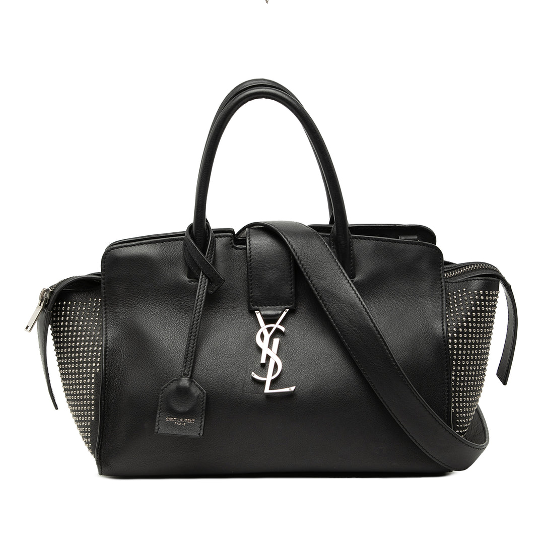 Saint Laurent Baby clouté Cuir Monogram Downtown Cabas