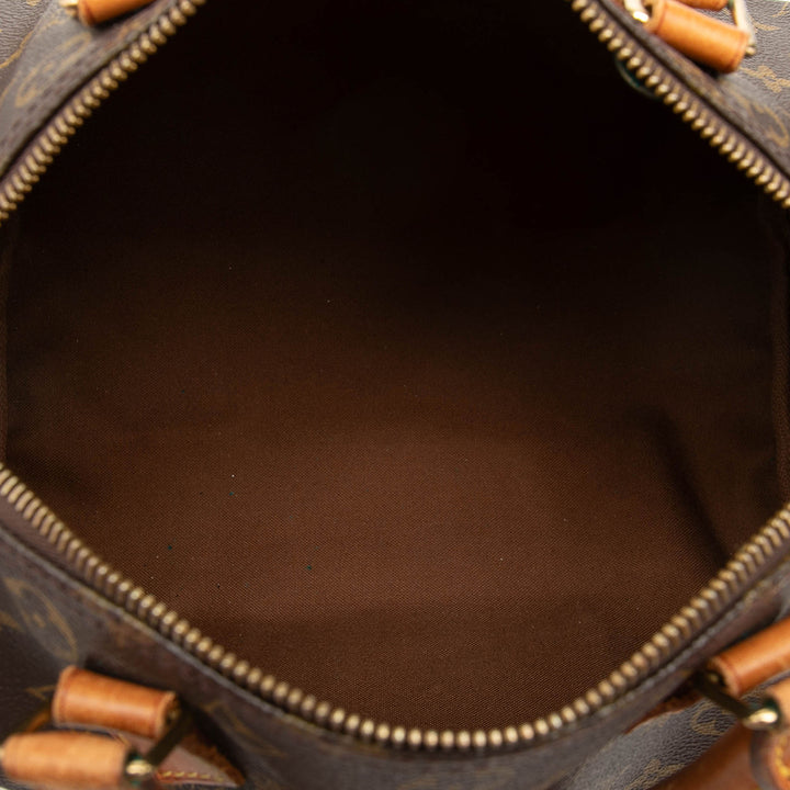 Louis Vuitton Sac à main Speedy 30 Monogram Marron – vue 4 – GABY PARIS