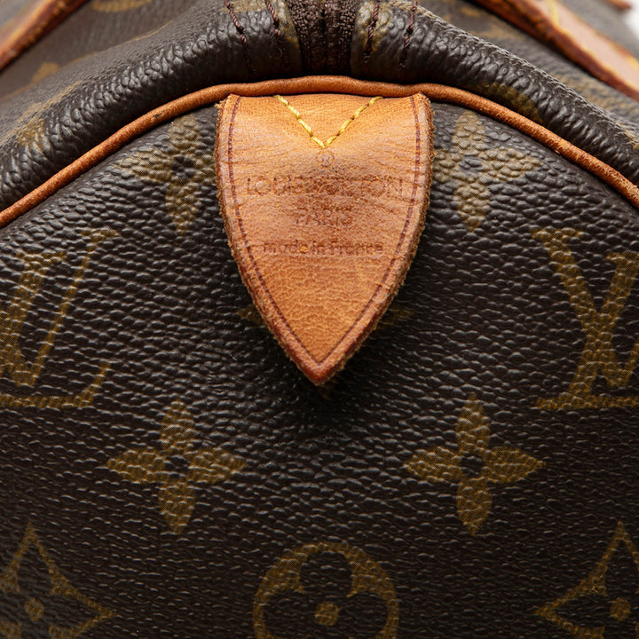 Louis Vuitton Sac à main Speedy 30 Monogram Marron – vue 5 – GABY PARIS