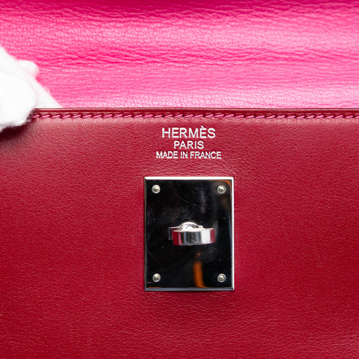 Hermès Tadelakt Verso Kelly II Retourne 35