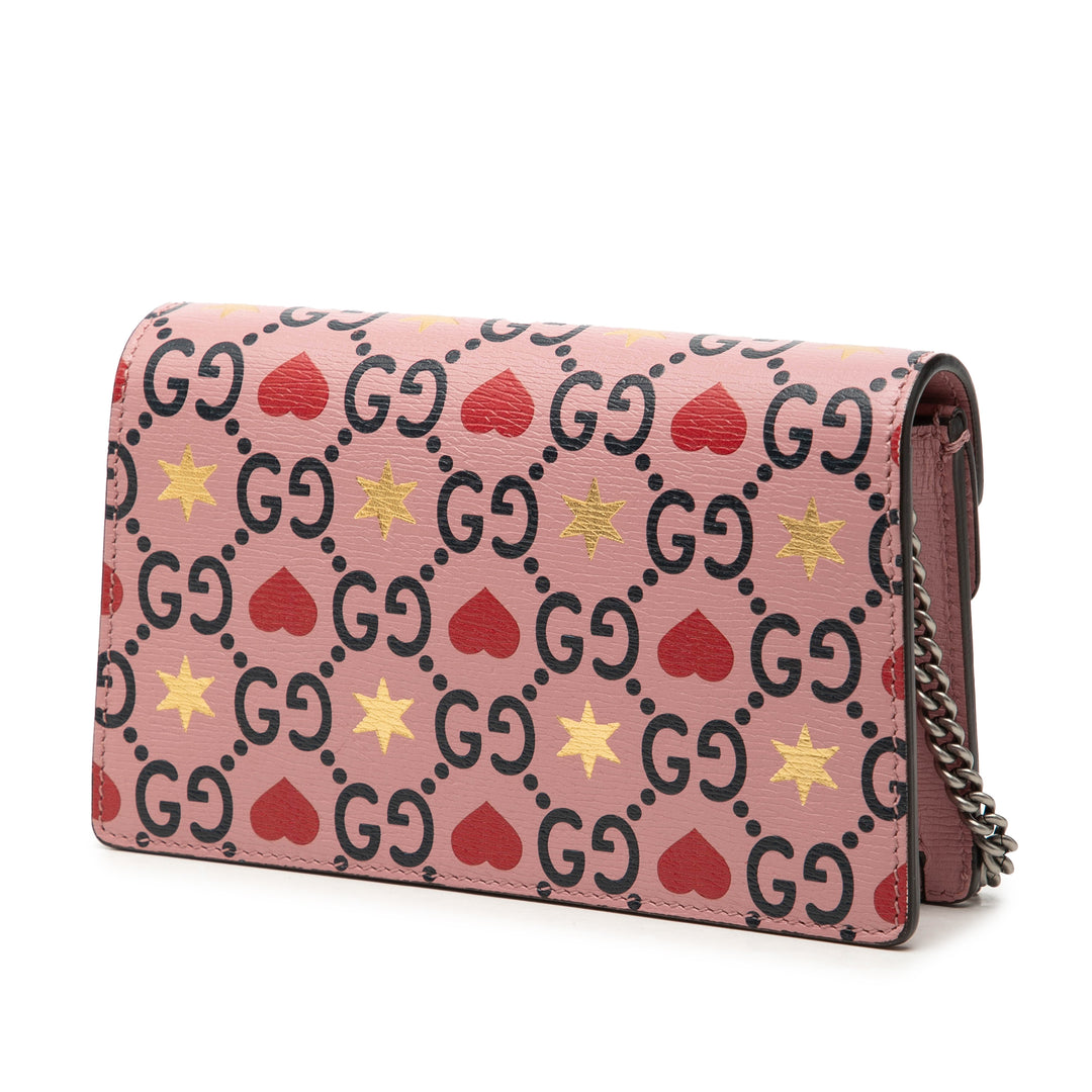 Gucci Mini Textured Cuir Valentines Day Dionysus Sac porté croisé
