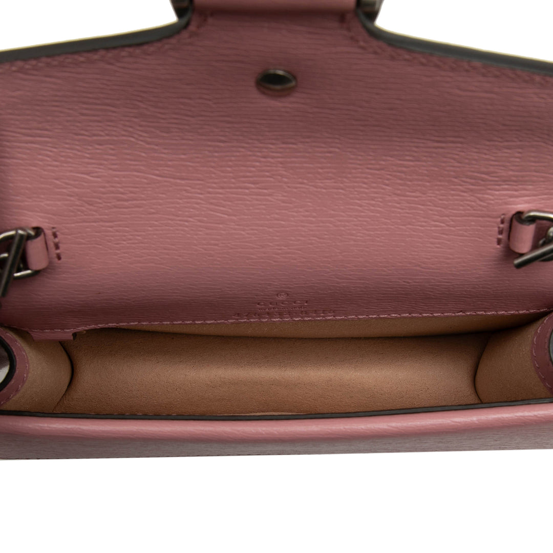 Gucci Mini Textured Cuir Valentines Day Dionysus Sac porté croisé