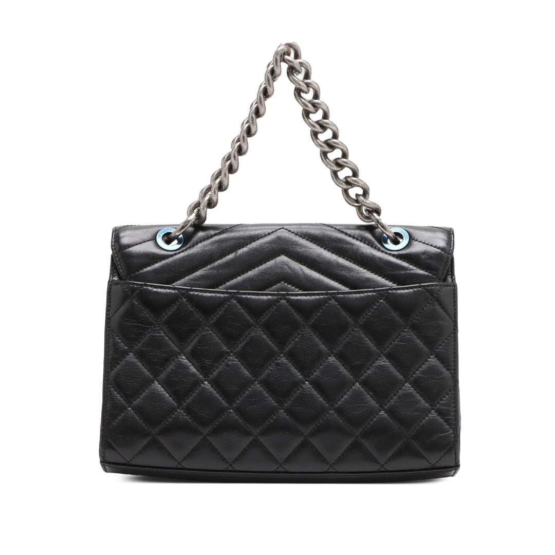 Chanel Cuir d’agneau Mad About Quilting à rabat