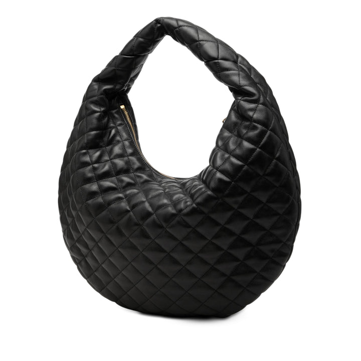 Saint Laurent Matelassé Nappa Monogram Icare Hobo