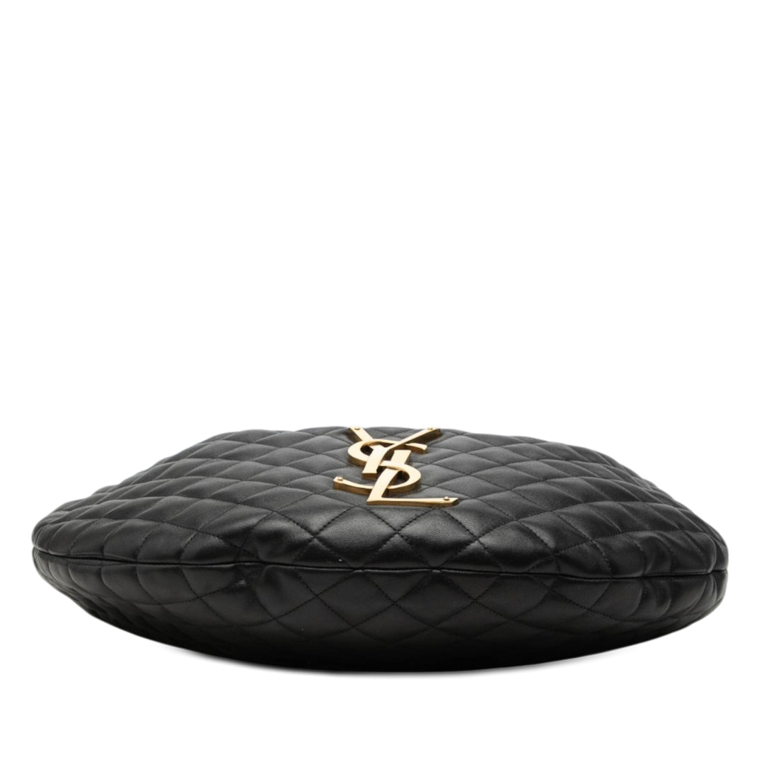 Saint Laurent Matelassé Nappa Monogram Icare Hobo
