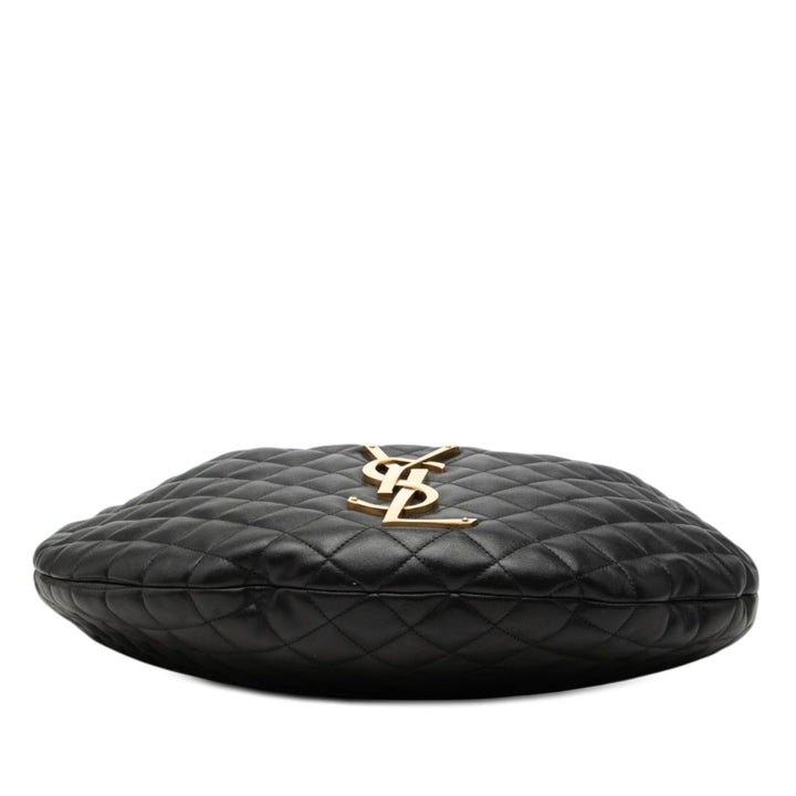 Saint Laurent Matelassé Nappa Monogram Icare Hobo