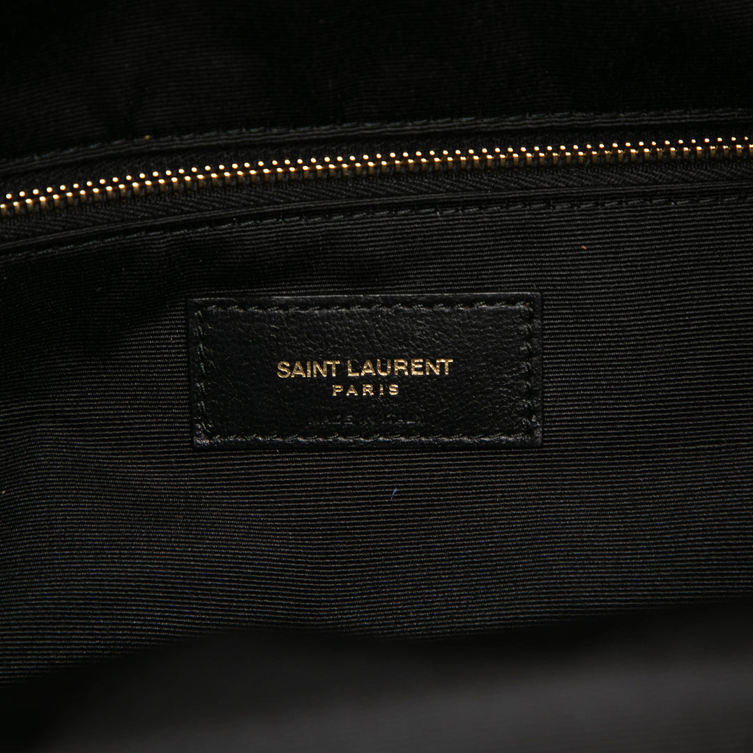 Saint Laurent Matelassé Nappa Monogram Icare Hobo
