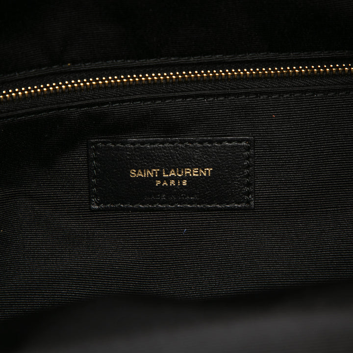 Saint Laurent Matelassé Nappa Monogram Icare Hobo