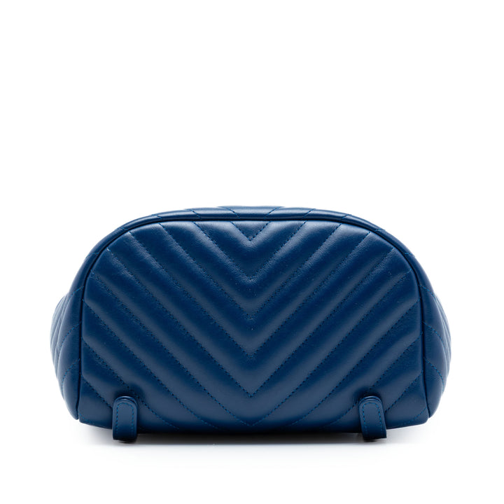 Chanel Chevron Urban Spirit Sac à dos Petit Cuir de veau