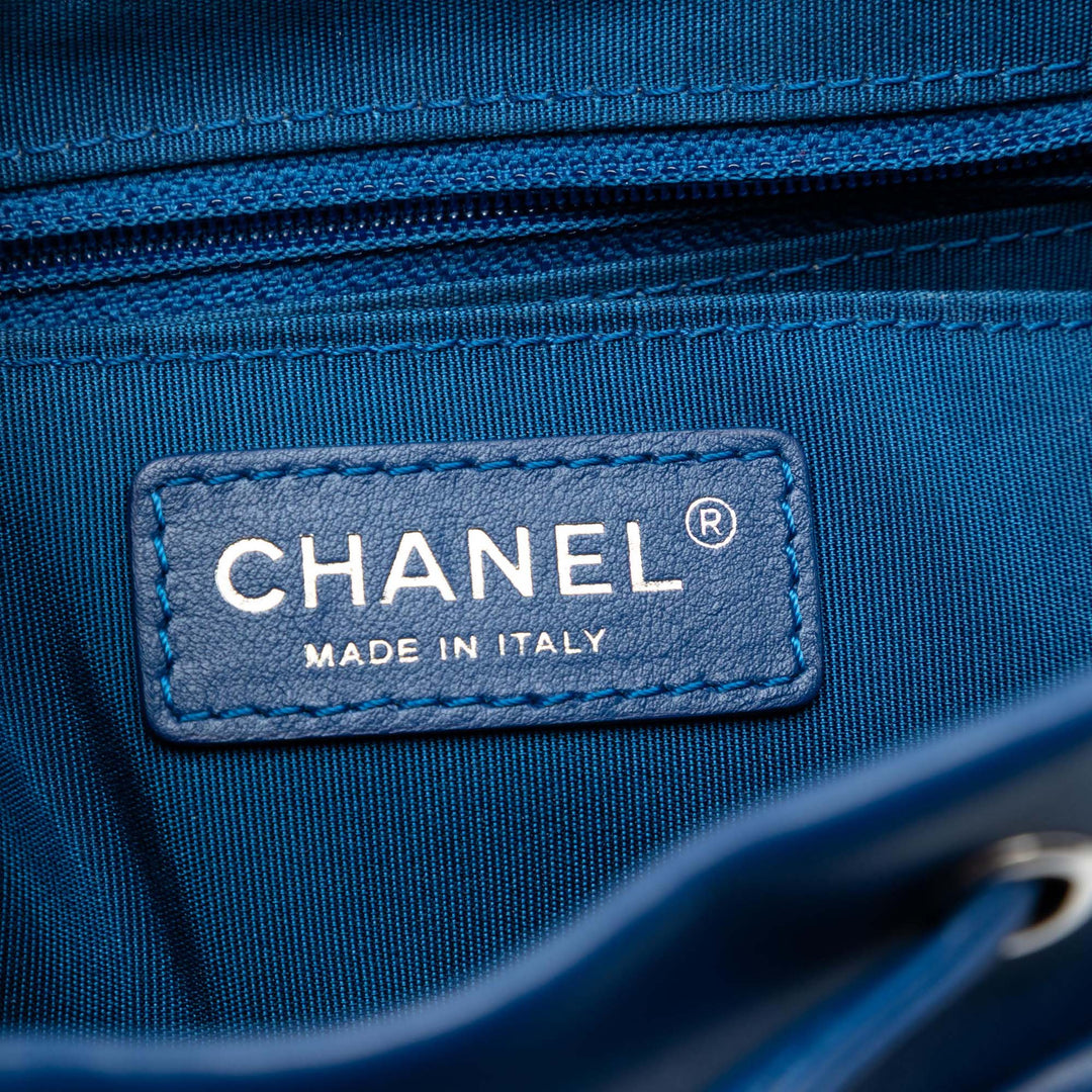 Chanel Chevron Urban Spirit Sac à dos Petit Cuir de veau