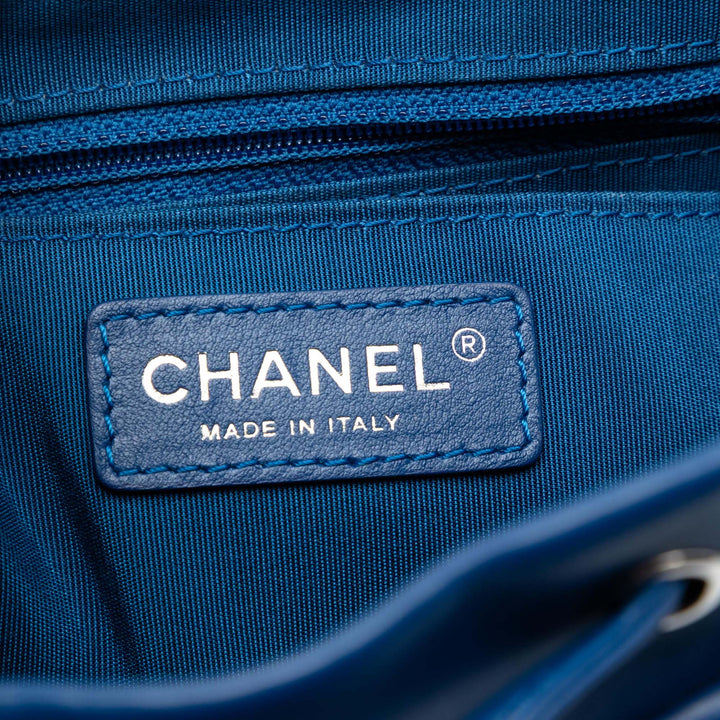 Chanel Chevron Urban Spirit Sac à dos Petit Cuir de veau