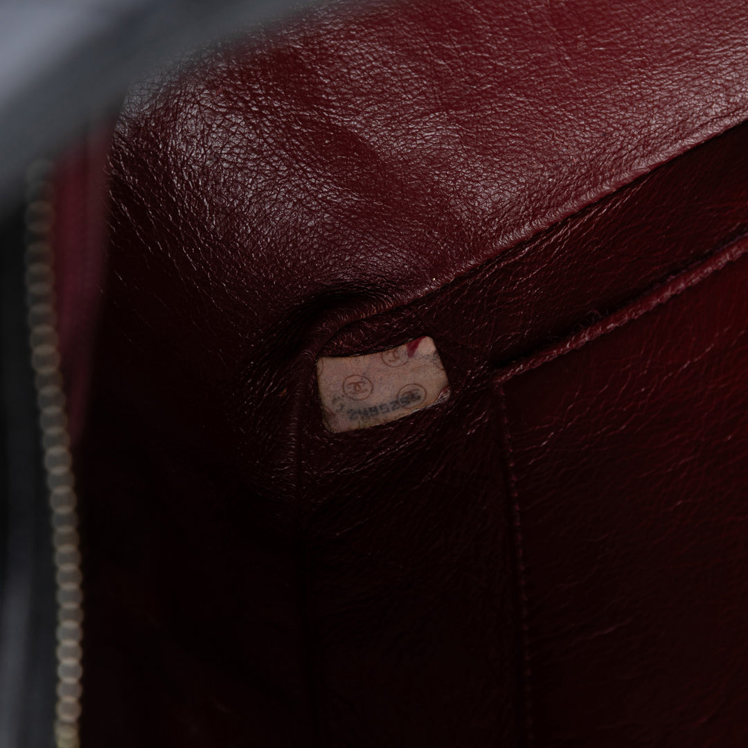 Chanel CC Matelassé Cuir d’agneau Front Pocket Sac porté croisé