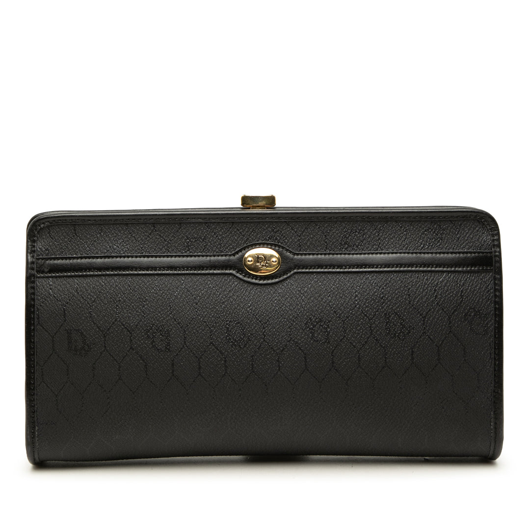 Honeycomb Pochette Toile enduite Noir