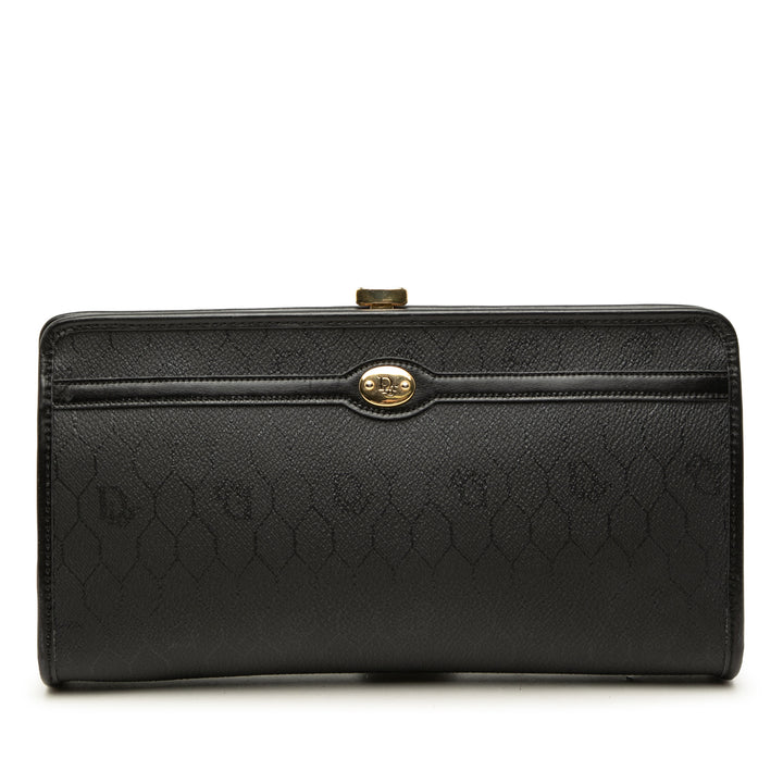 Honeycomb Pochette Toile enduite Noir