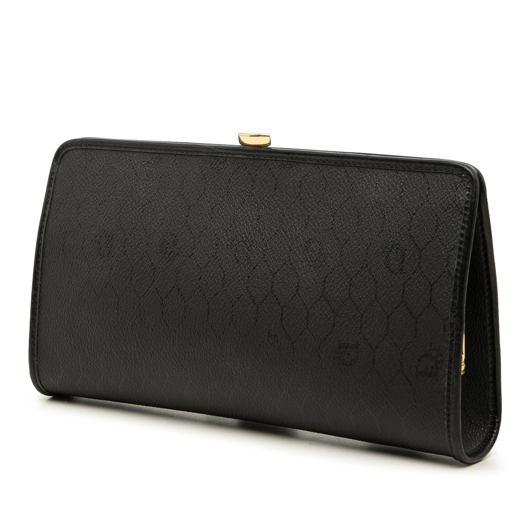 Honeycomb Pochette Toile enduite Noir