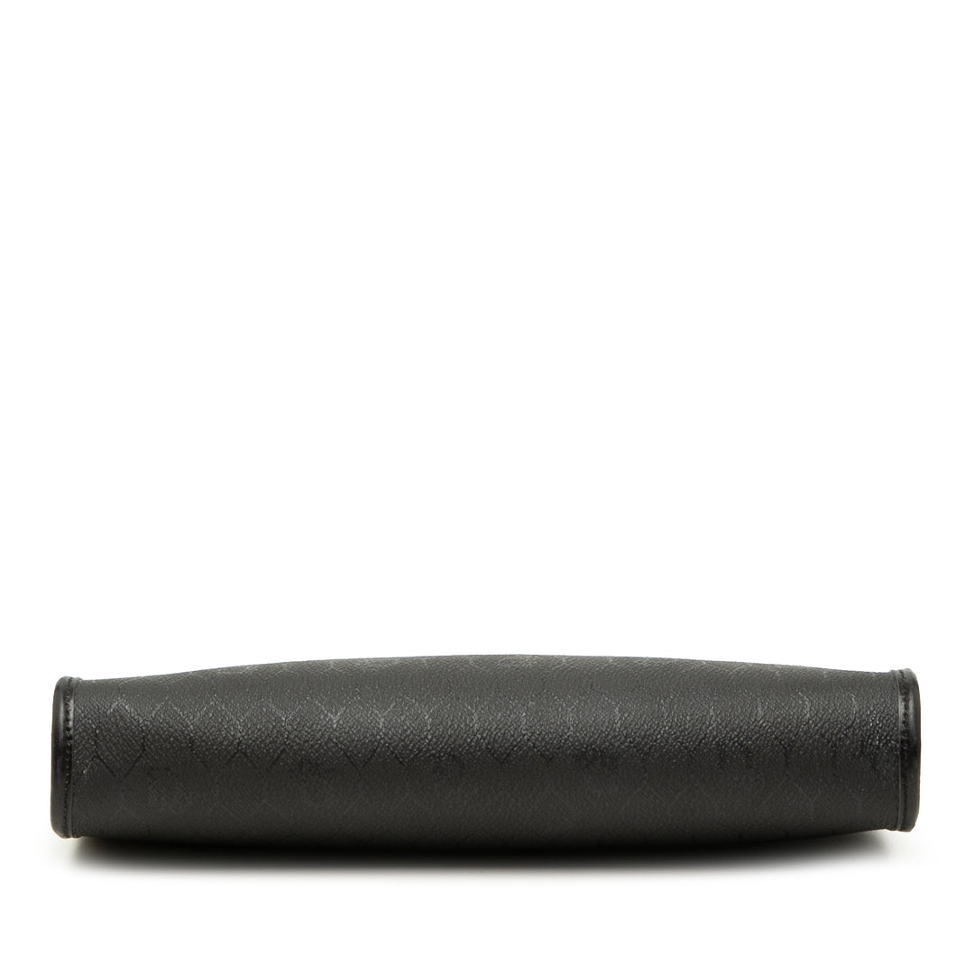 Honeycomb Pochette Toile enduite Noir