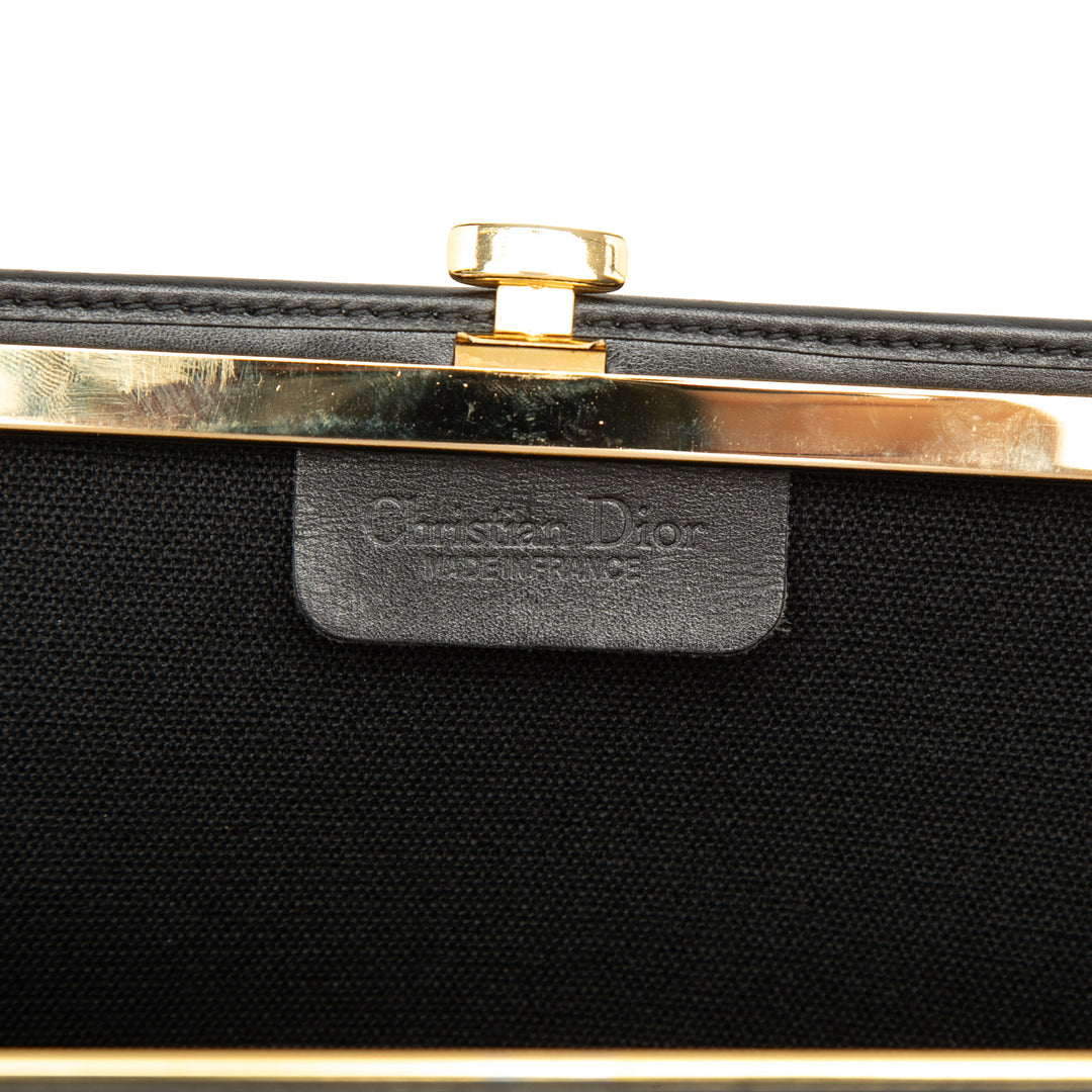 Honeycomb Pochette Toile enduite Noir