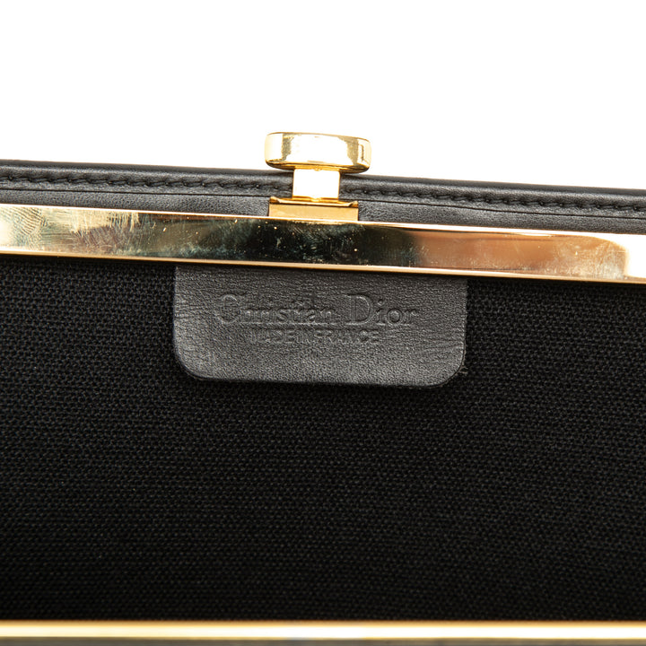 Honeycomb Pochette Toile enduite Noir