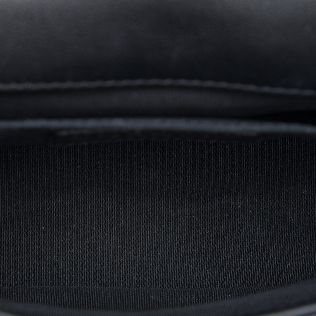 Chanel Carré Graphic à rabat Sac Mini Cuir de veau