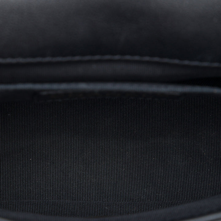 Chanel Carré Graphic à rabat Sac Mini Cuir de veau