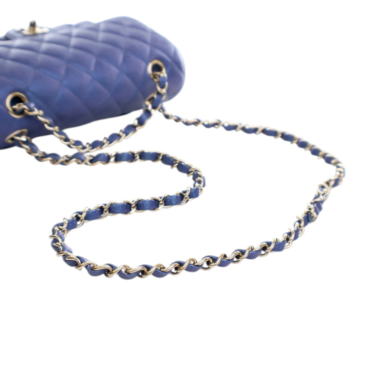 Chanel Small Classic Iridescent Caviar Double rabat