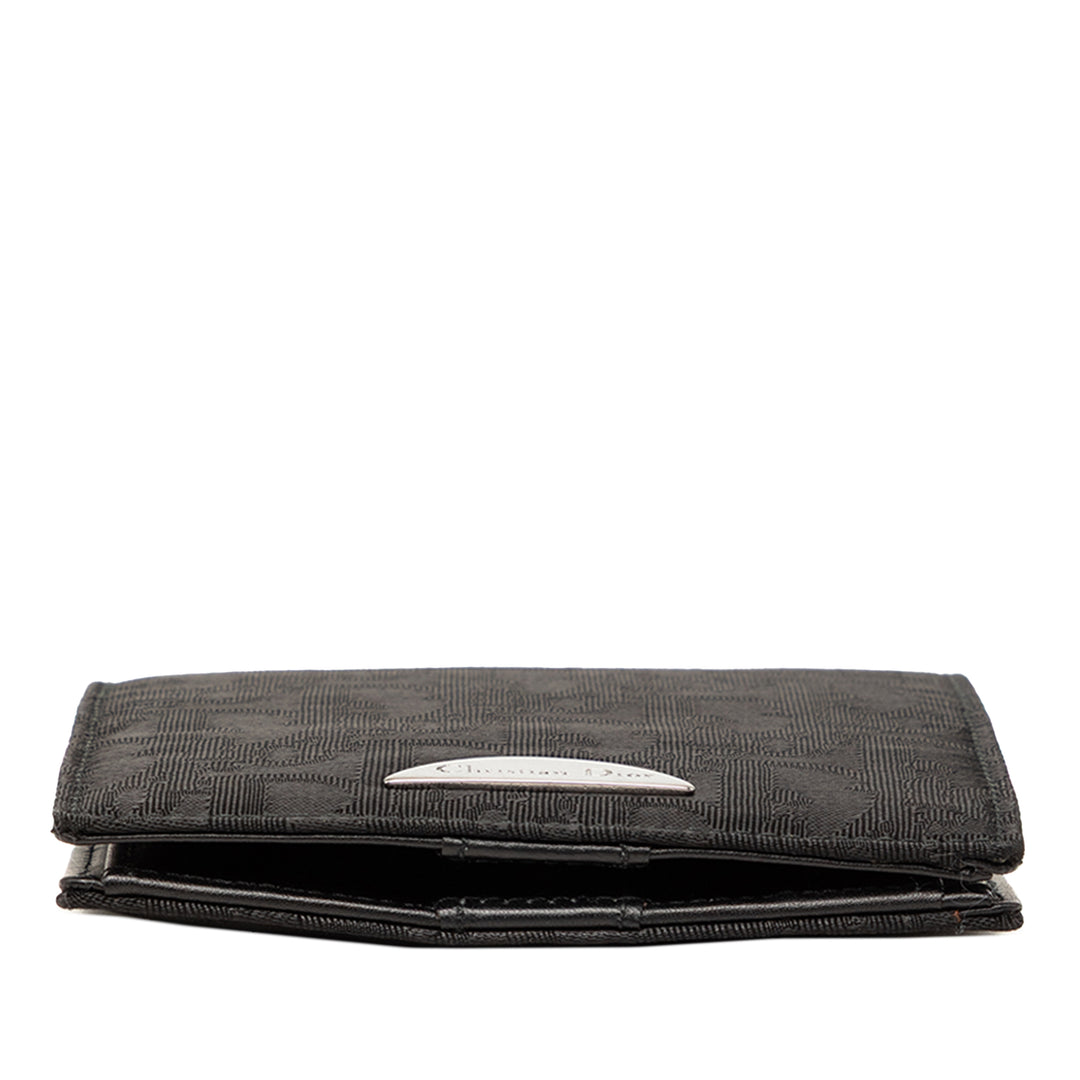 Dior Oblique Toile Bifold Compact Portefeuille