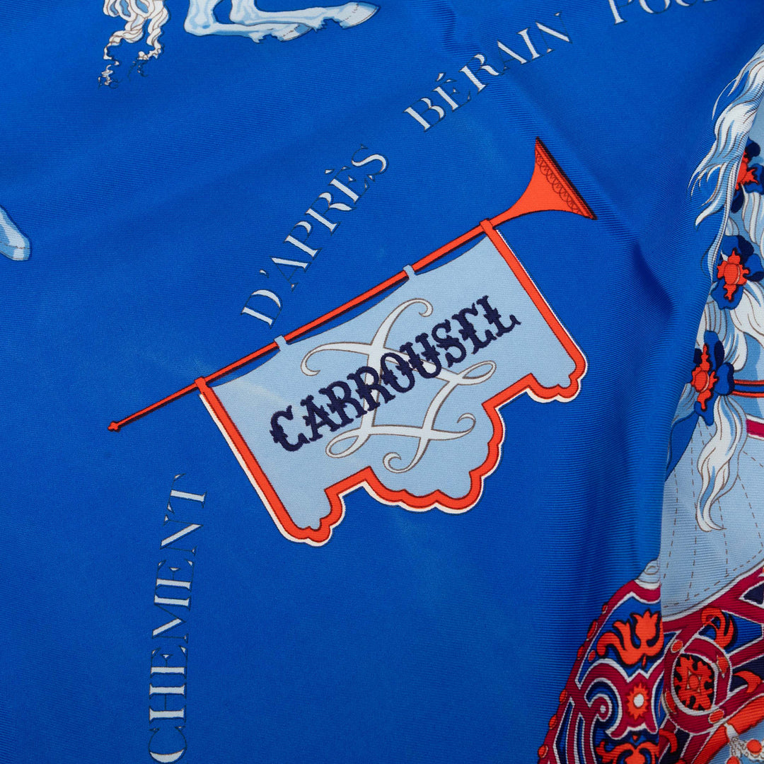 Carrousel Foulard 90 Bleu