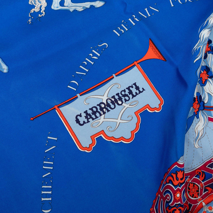 Carrousel Foulard 90 Bleu