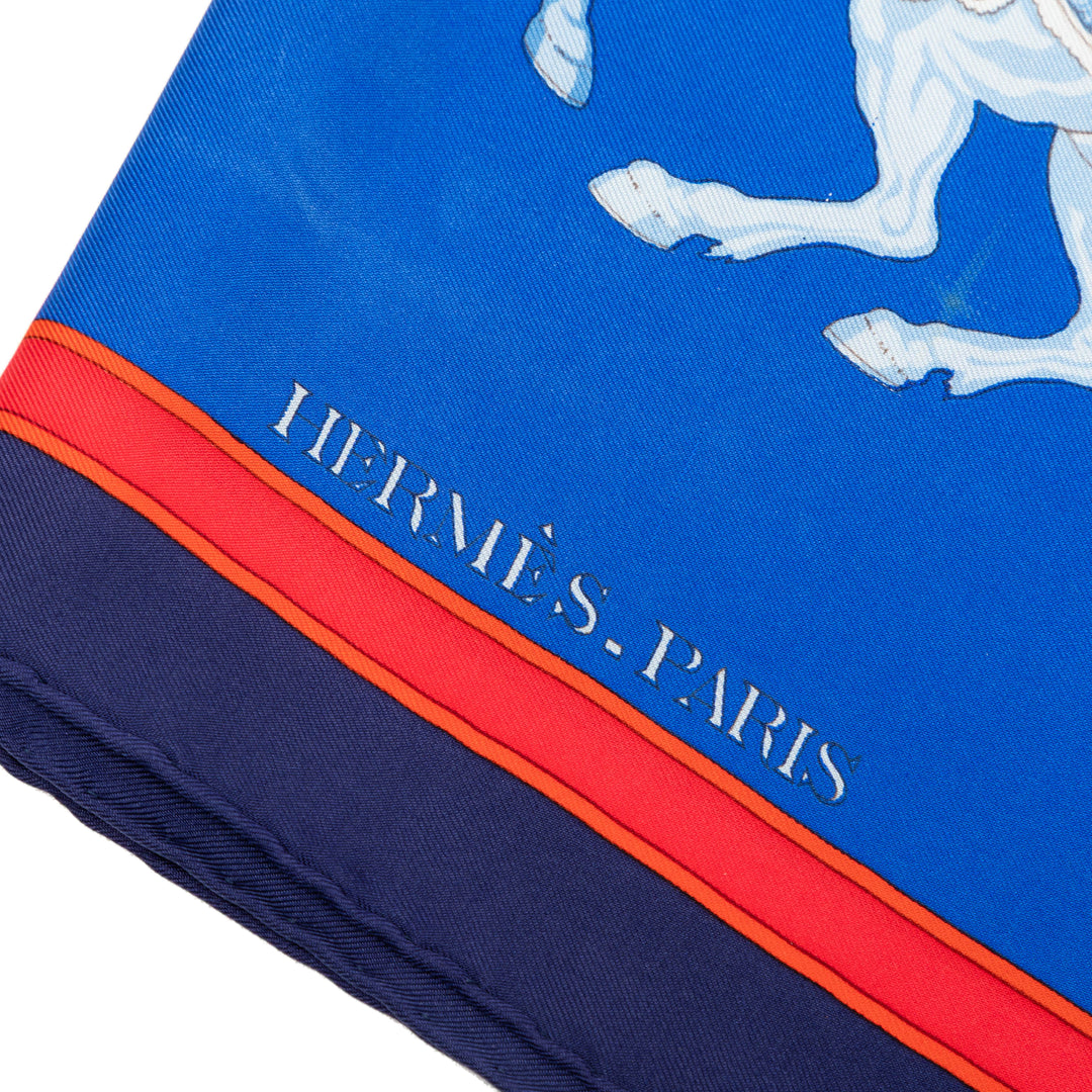 Carrousel Foulard 90 Bleu