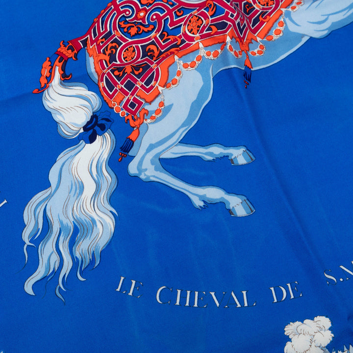 Carrousel Foulard 90 Bleu