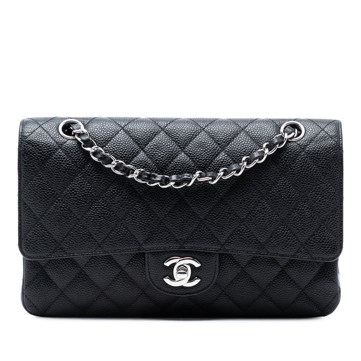 Chanel Medium Classic Caviar Double rabat