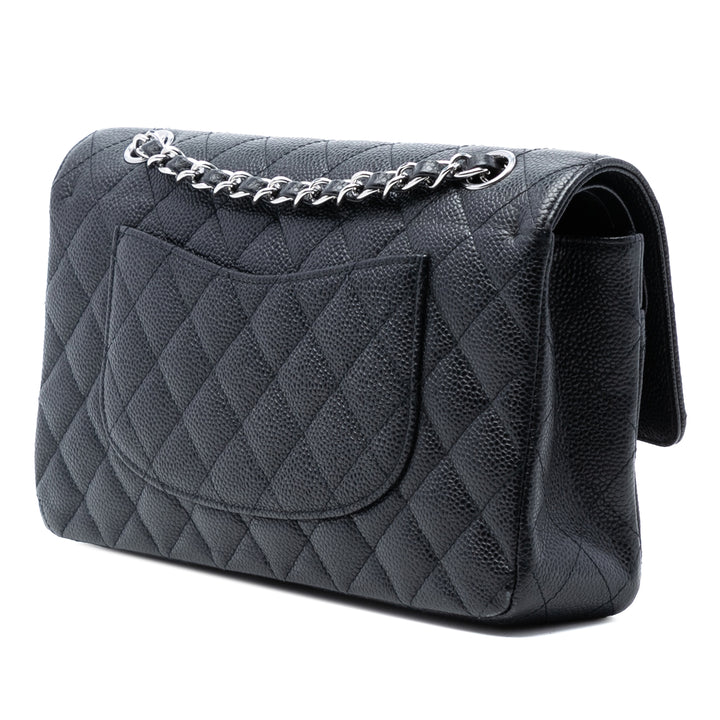 Chanel Medium Classic Caviar Double rabat
