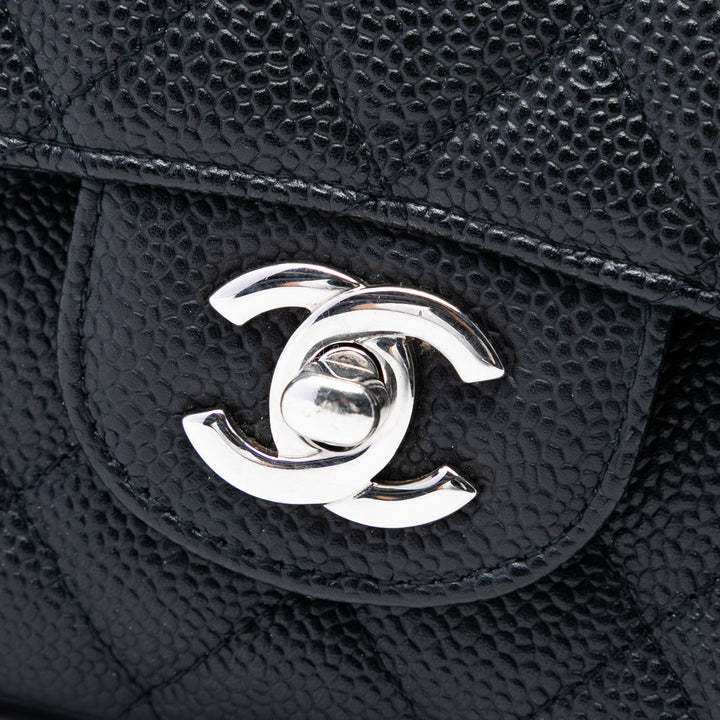 Chanel Medium Classic Caviar Double rabat