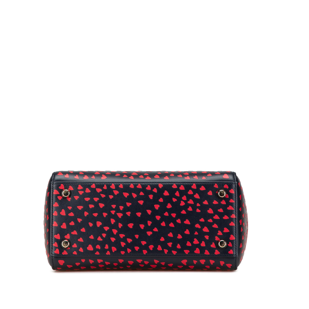 Medium Calfskin I Love Paris Lady Dior Blue - Gaby Paris