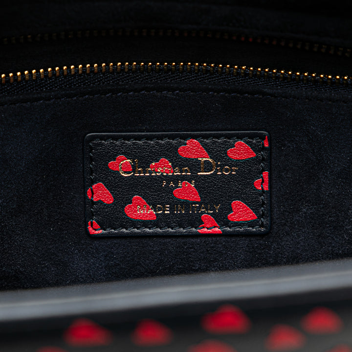 Medium Calfskin I Love Paris Lady Dior Blue - Gaby Paris